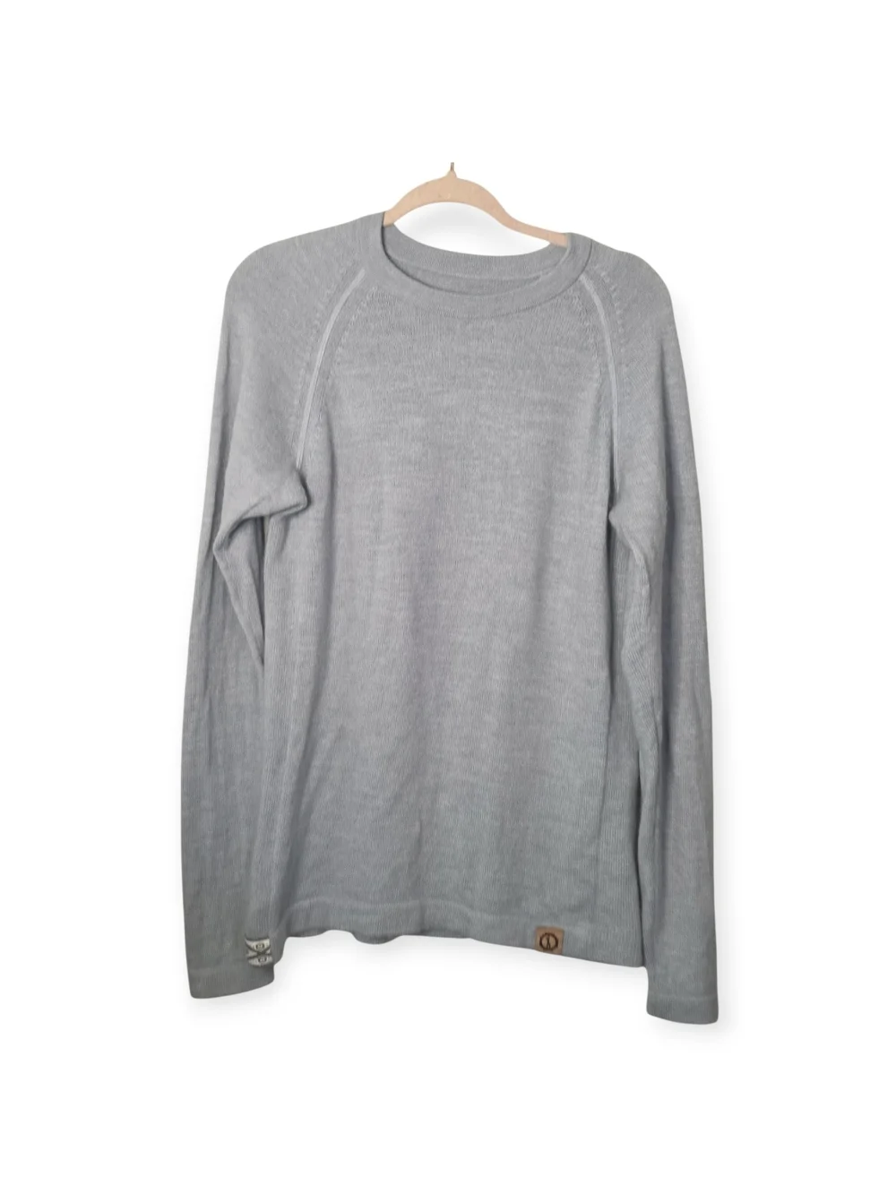Mens PAKA The Original Crew in grayish blue, size medium - Picture 1 of 3